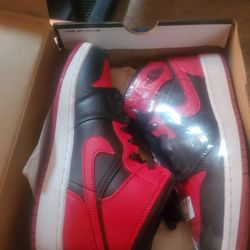 Air Jordan Mid Bread Toe Womens 6 Or Youth 4.5y New With Box 2016