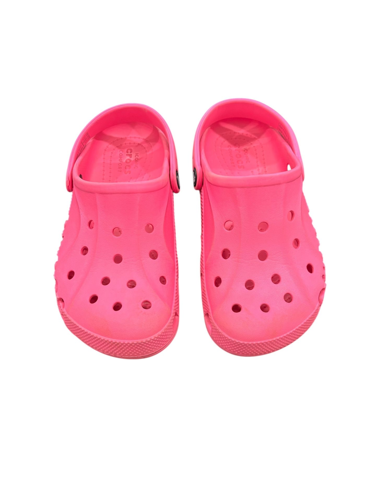 Pink Girls Crocs Size 3