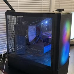 Mega gaming pc and monitor