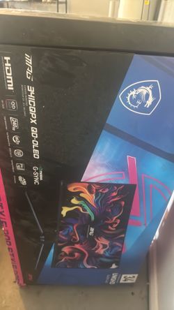 MSI 34” QDOLED 341CQPXq