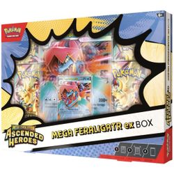 2X Ascended Heroes Mega Feraligatr Ex Box
