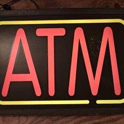 ATM sign vintage Palmer promotional products
