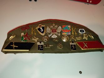Vintage Russian military cap