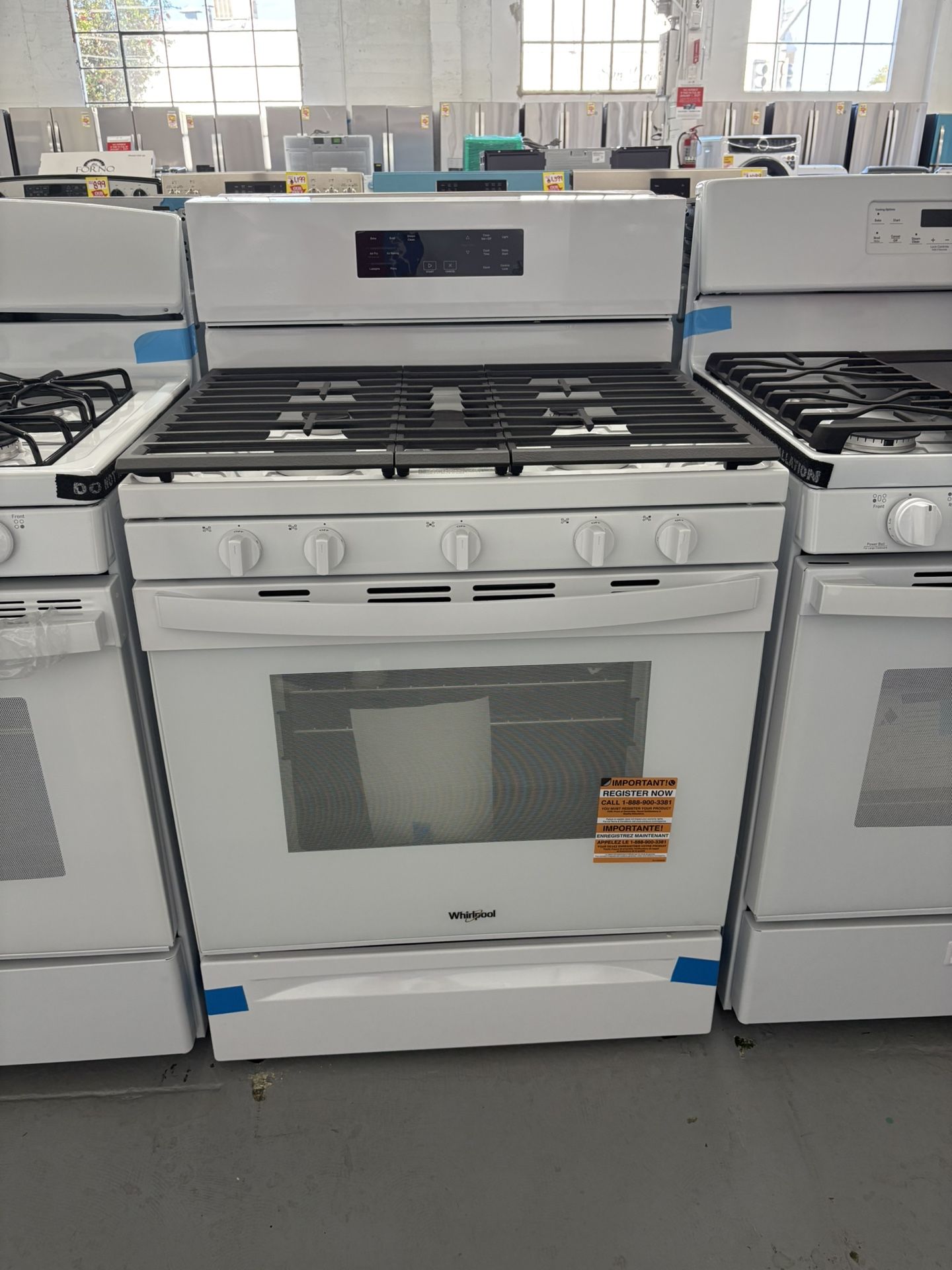 Whirlpool 30” Range Gas AirFry