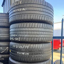 245/50R19 Michelin Set Of Used Tires Great Condition Installed And Balanced