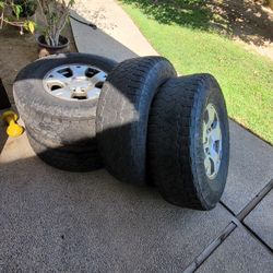 TOYOTA TACOMA RIMS AND TIRES