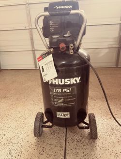Husky 30 gallon air compressor
