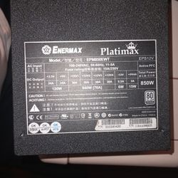 Emerax Platimax 850W Psu-platinumrated Modular