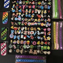 Crock Charms, Gibbet, Bracelets, And Keychains