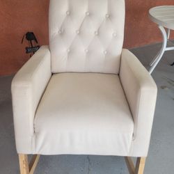 Cushioned Rocking Chair 