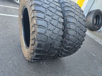 2 used tiresLt37x12.50r20  Bfgoodrich K02, DOT 2021,LR (E) $250.00 Both