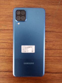 Samsung Galaxy A12 (32GB, 3GB) 6.5 HD+, Quad Camera, 5000mAh Battery,  Global 4G Volte (AT&T Unlocked for T-Mobile, Verizon, Metro) A125U (Blue)