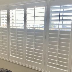 Interior Real Wood Shutters- For Windows, Sliding Doors, French Doors, Closets, & more! (Persianas de Madera) Phone#: (951) 573-2560