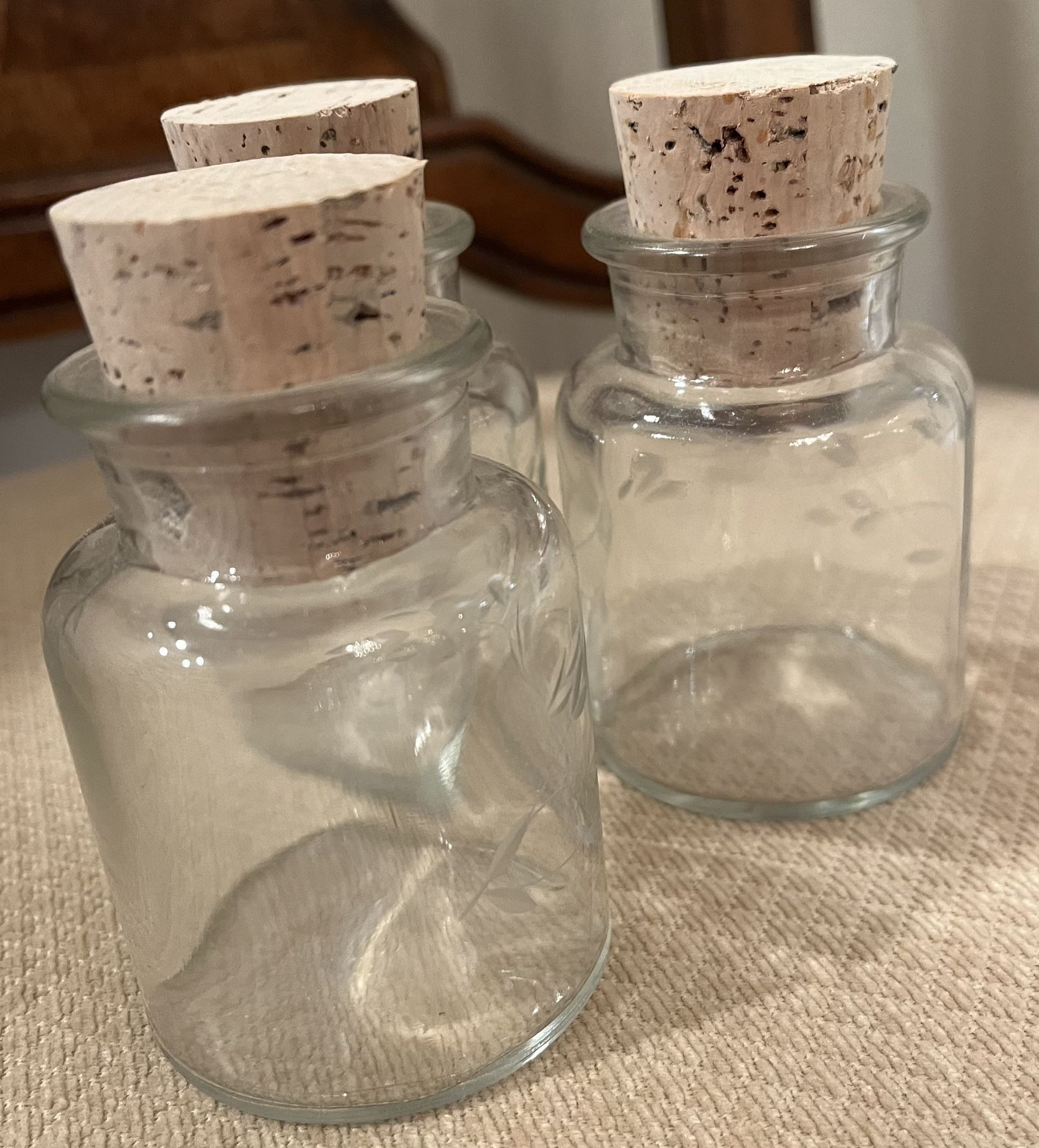 Princess House Heritage Crystal Spice Sm Jars Set (12)