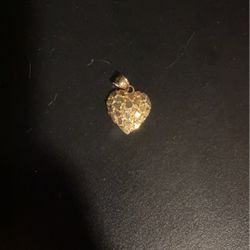 Heart Nugget Pendent 