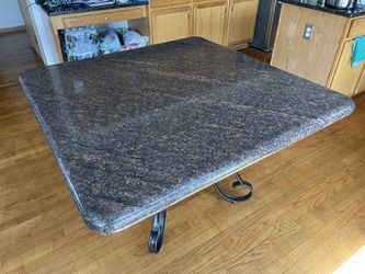 Granite dinner top  48 x 48  For Four Chair 🪑 Not Included 