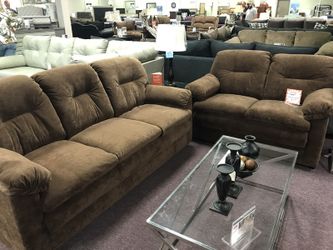 New sofa and loveseat