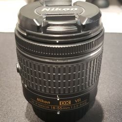 Nikon Nikkor 18-55mm f/3.5-5.6G DX VR AF-P