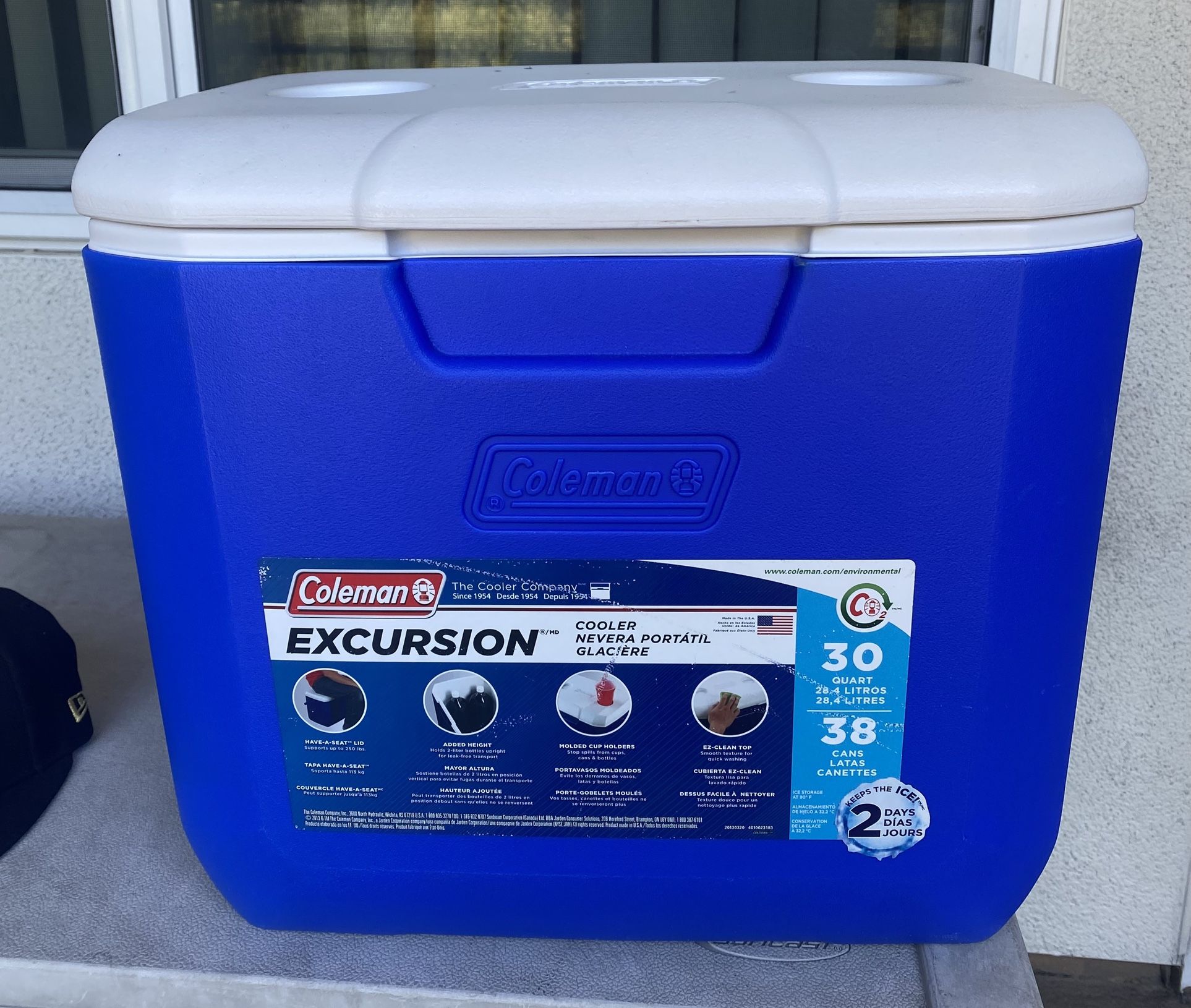 Coleman Cooler 30qt. $20