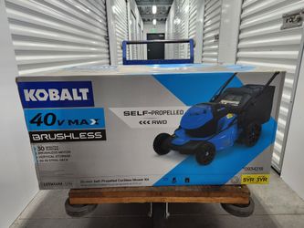 *Brand New* Kobalt 40-volt Max 20-in Cordless Self-propelled Lawn Mower 5 Ah