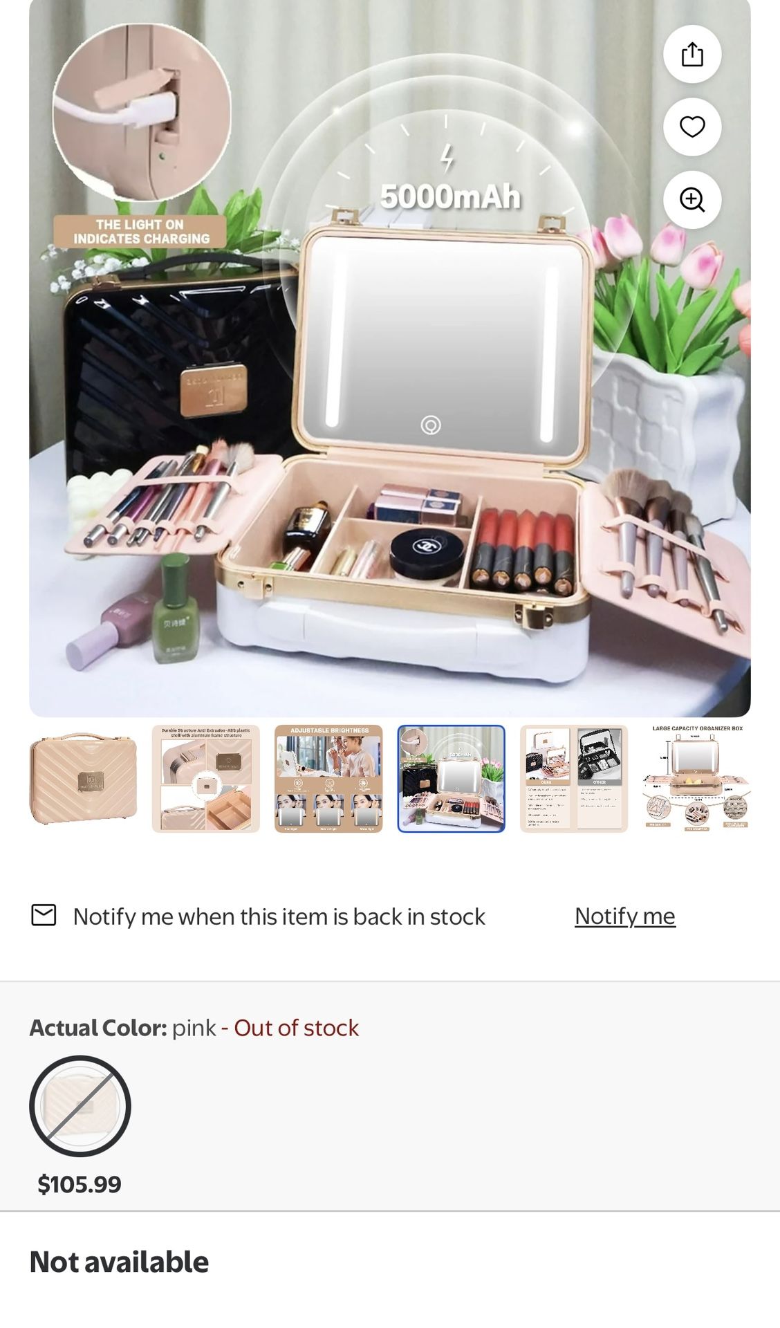 Travel Makeup Cosmic Box