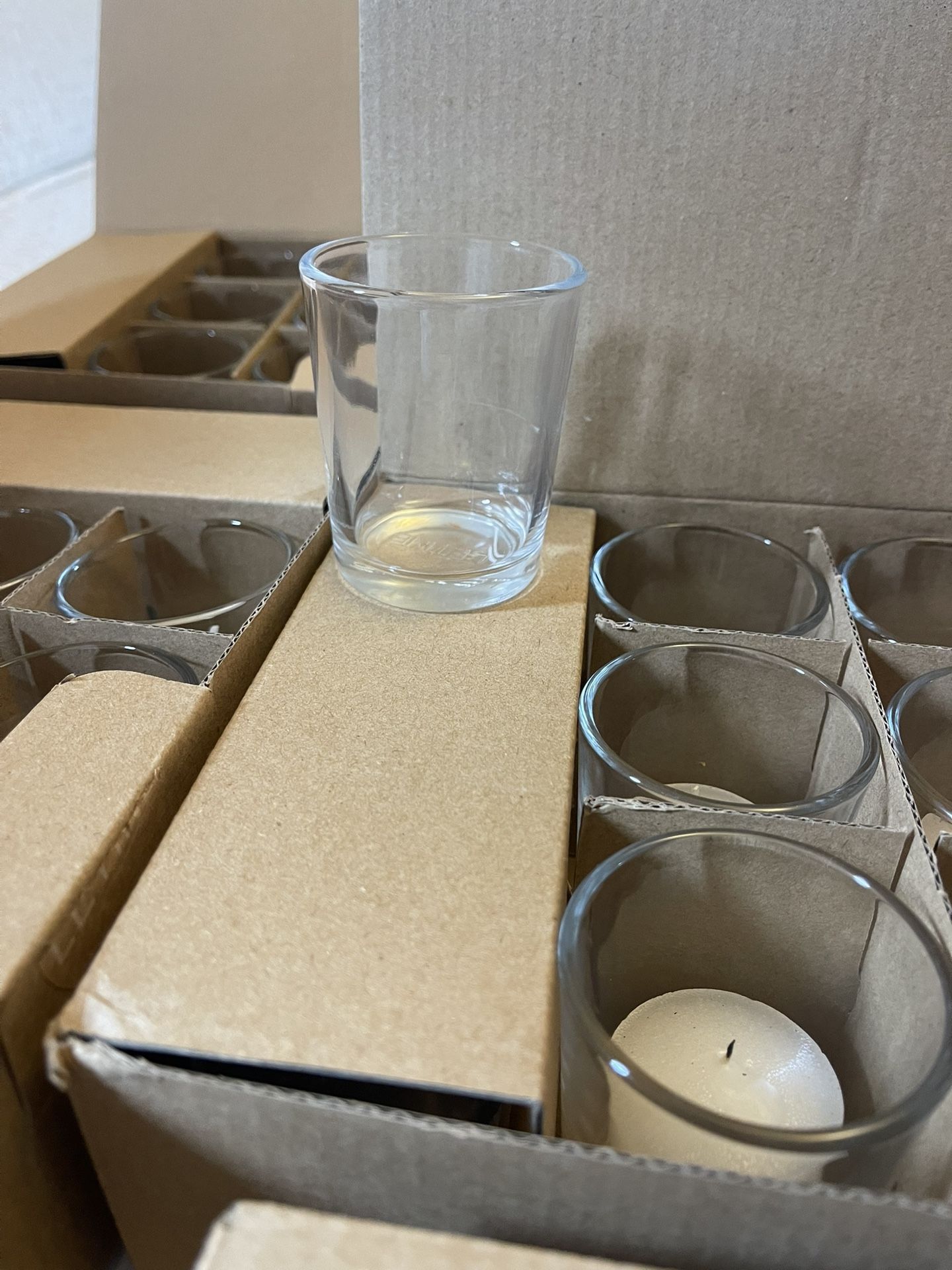 Votive Candle Holder Set Of 18 1-4 Boxes