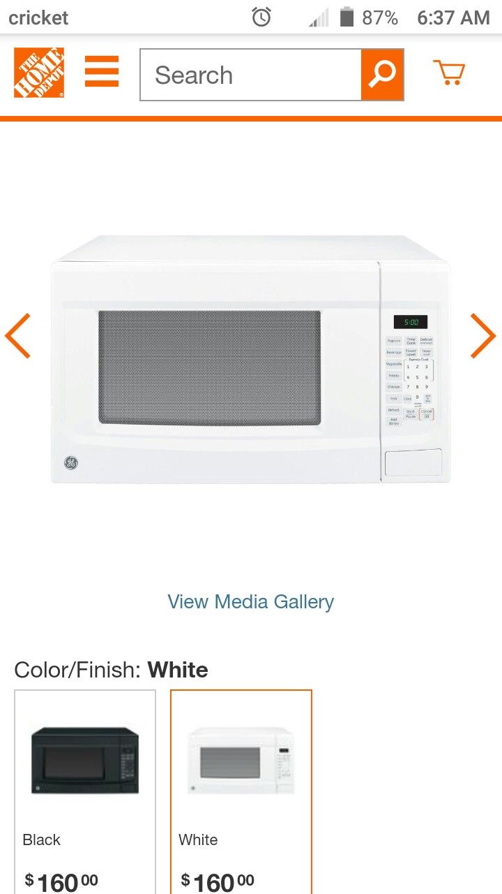 GE microwave