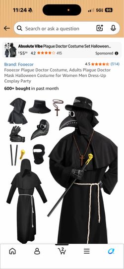Plague Doctor Costume