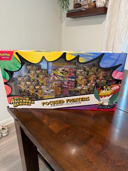2026 Pokémon Mega Evolution Ascended Heroes Focused Fighters Premium Collection (Sam's Club Exclusive)