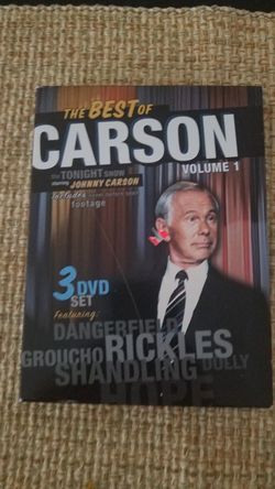 3 DVD set "The best of Carson"