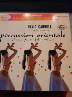 David Carroll And His Orchestra* – Percussion Orientale: Musical Sounds Of The Middle East


