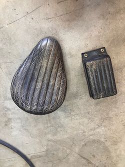 Bates style chopper seat - River seat co