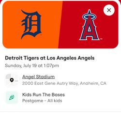 Detroit Tigers at Los Angeles Angels