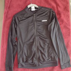 Adidas Dazzle Track Jacket Women's Full Zip Triple Stripe size Small