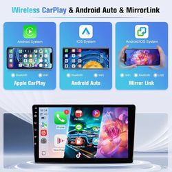 Car Radio for BMW 328i 325i 335i (E90/E91/E92/E93) 2005-2011, 9inch Touch Screen for BMW Stereo with Carplay Android Auto Bluetooth GPS WiFi SWC Camer