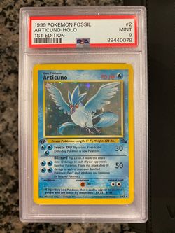 1ST EDITION HOLOFOIL ARTICUNO PSA 9