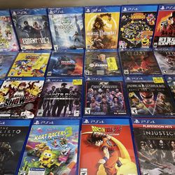 PlayStation 4 games $10 Each