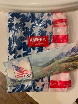 PATRIOTIC SET - cover up & cloth