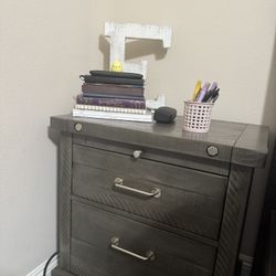 Grey Side Bedroom Tables (2)