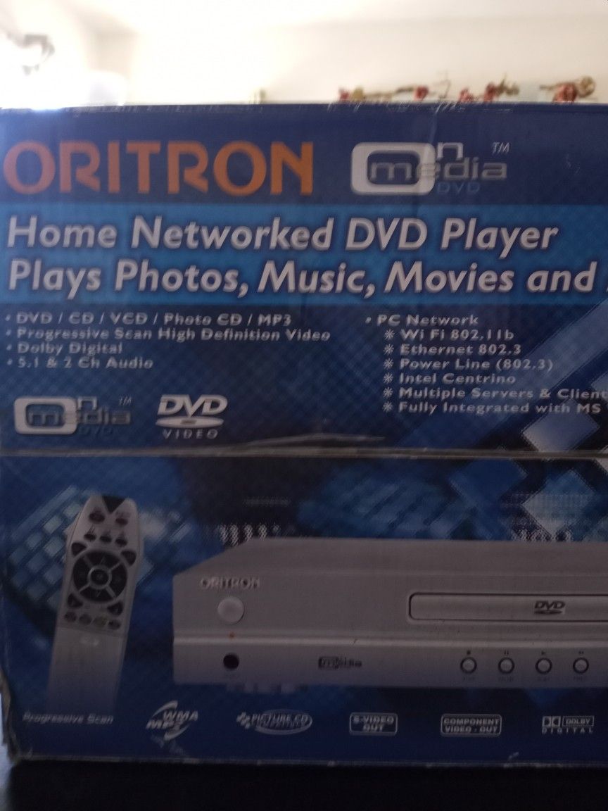ORITRON ON MEDIA DvD PLAYER