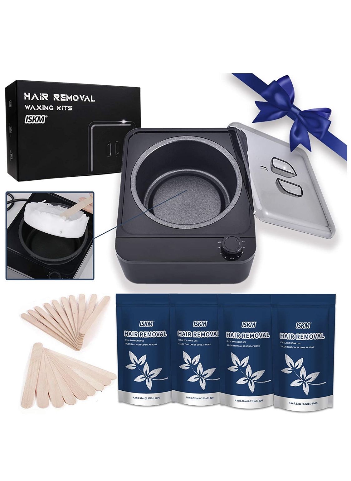 New non stick waxing kit