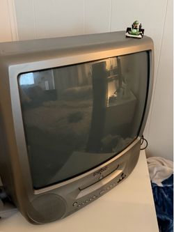 Retro Broksonic  CRT TV / DVD Combo Perfect for Gaming (N64/PS1)
