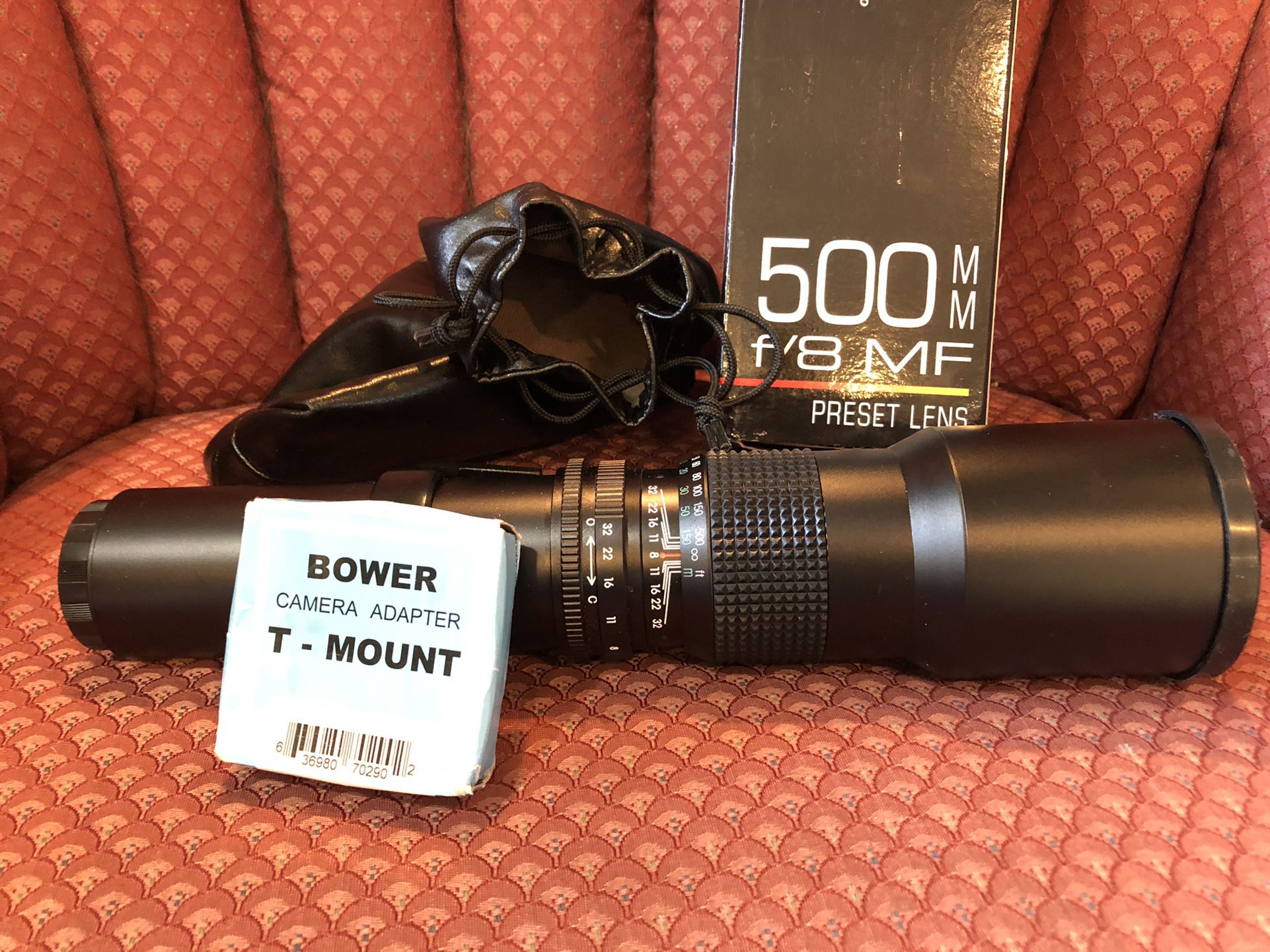 500mm Phoenix Camera Lens - Sent To 2nd Hand Store