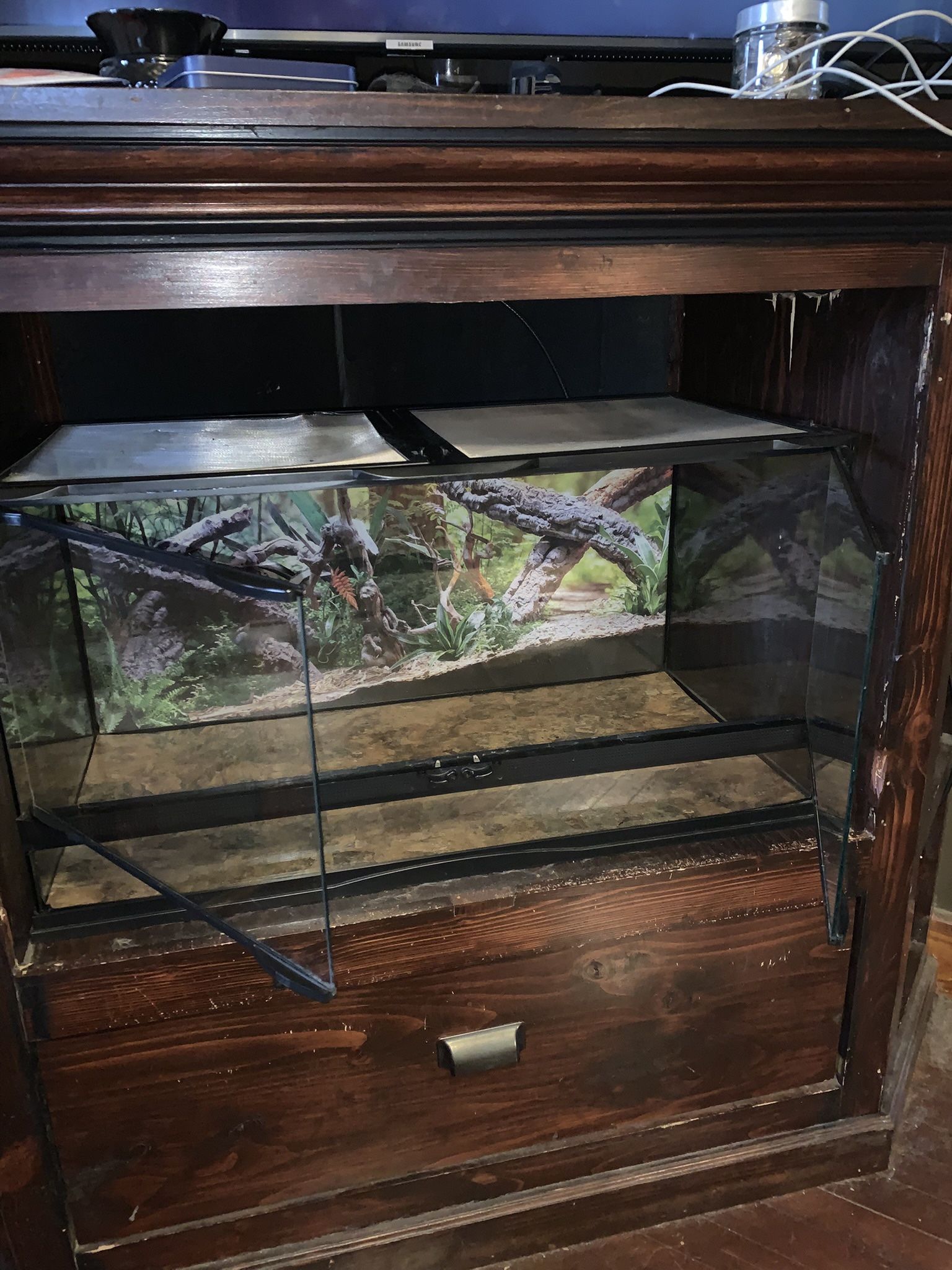 Front Opening Aquarium
