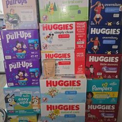 HUGGIES, NINJAMA, Pull Ups, CVs Diapers