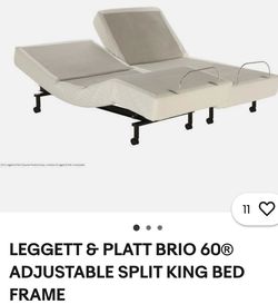 S-Cape Adjustable Bed by Leggett and Platt Split Cal King Adjustable Base Bed