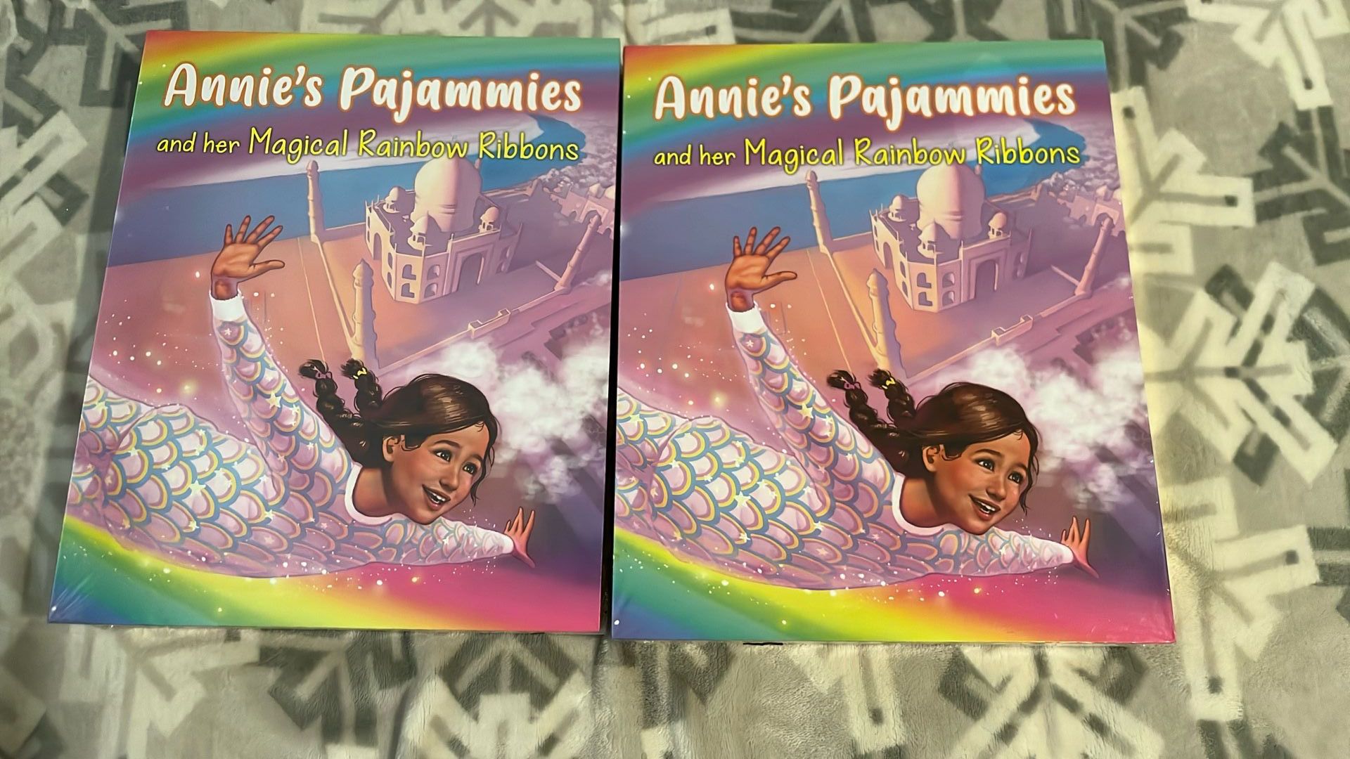 Annie's Pajammies and her Magical Rainbow Ribbons.