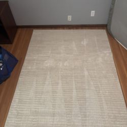 White rug 