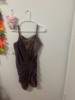 Purple dress
