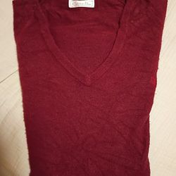 Christian Dior Red Wool Sweater 